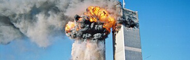 picture of Twin Towers on 9/11