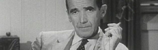 photo of jurnalist Edward R. Murrow