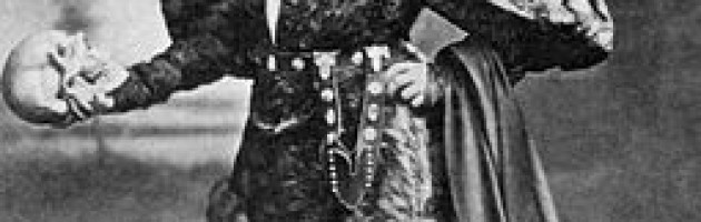 Sara Bernhardt plays Hamlet