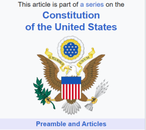  U. S. Constitution