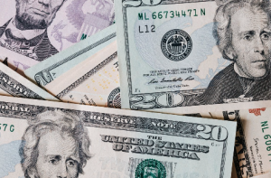 picture of printed money