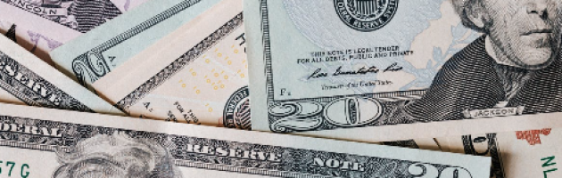picture of printed money
